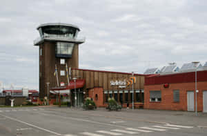 Skelleftea Airport Exterior View Wallpaper