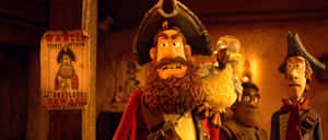 Skeptic Captain Pirate In The Pirates Band Of Misfits Wallpaper