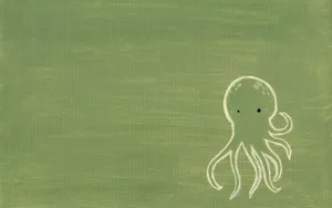 Sketch Octopus Wallpaper