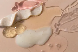 Skincare Product Swatches Aesthetic Wallpaper