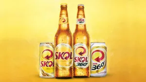 Skol Cans Bottles Wallpaper