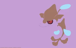 Skrelp On Pastel Purple Background Wallpaper