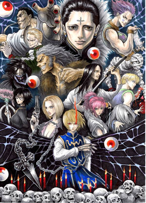 Skull Art Phantom Troupe Wallpaper