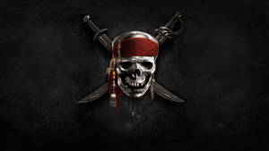 Skull Pirate Logo Wallpaper