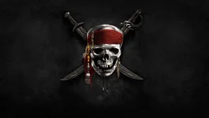 Skull Pirate Logo Wallpaper