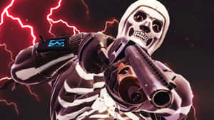 Skull Trooper Fortnite 1366x768 Wallpaper