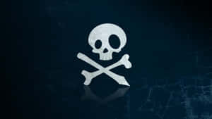 Skulland Crossbones Symbol Wallpaper