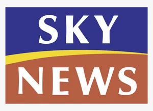 Sky News Blue Brown Logo Wallpaper