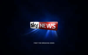 Sky News Glowing Blue Wallpaper