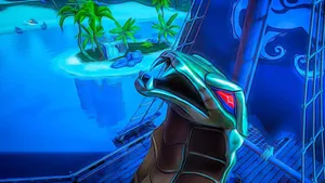 Sky Serpent Fortnite Thumbnails Wallpaper