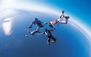 Skydiving Hd Sports Wallpaper