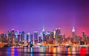 Skyline Of New York City Desktop Wallpaper