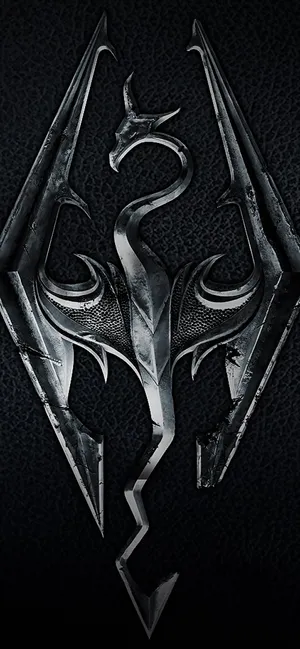 Skyrim 4k The Elder Scrolls V Logo Wallpaper