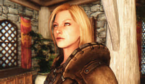 Skyrim Delphine - A Brave Bladeswoman Wallpaper