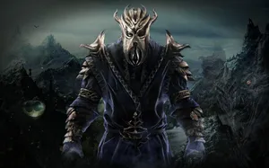 Skyrim Dragonborn - The Journey Begins Wallpaper