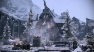 Skyrim Windhelm 1920 X 1080 Wallpaper Wallpaper