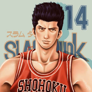 Slam Dunk Number Fourteen Player Wallpaper