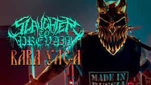 Slaughterto Prevail Baba Yaga Mask Wallpaper
