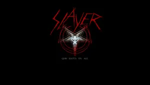 Slayer Red Pentagram Wallpaper