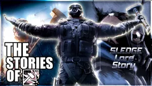 Sledge Charging In Action In Rainbow Six Siege Wallpaper