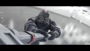 Sledge Hammer In-action In Rainbow Six Siege Wallpaper