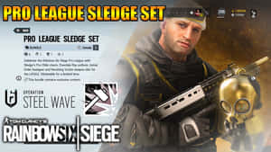 Sledge In Action In Rainbow Six Siege Wallpaper