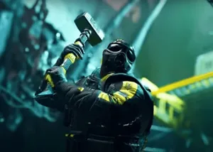 Sledge In Action On Rainbow Six Siege Wallpaper