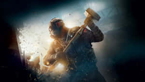 Sledge In Action - Rainbow Six Siege Wallpaper