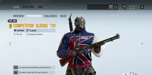 Sledge Operator In Action - Rainbow Six Siege Wallpaper