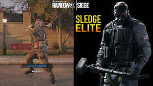 Sledge, The Powerful Attacker In Rainbow Six Siege Wallpaper