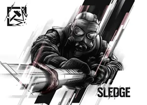 Sledge, The Powerful Breacher In Rainbow Six Siege Wallpaper