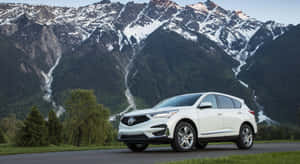 Sleek 2023 Acura Rdx On The Open Road Wallpaper