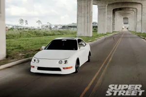 Sleek Acura Integra In A Stunning Setting Wallpaper