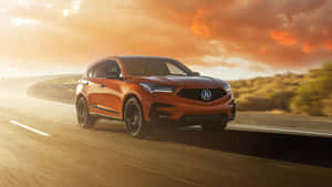 Sleek Acura Rdx On High-quality Wallpaper Wallpaper