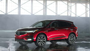 Sleek Acura Rdx On Scenic Landscape Wallpaper