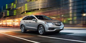 Sleek Acura Rdx On The Move Wallpaper