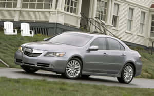 Sleek Acura Rl In Nature Wallpaper