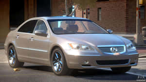 Sleek Acura Rl In Stunning Environment Wallpaper