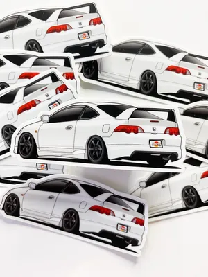 Sleek Acura Rsx Sports Car In A Stunning Urban Setting Wallpaper