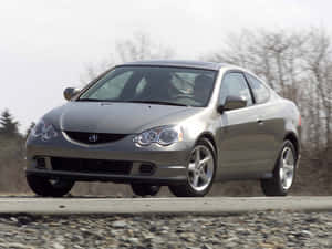 Sleek Acura Rsx Sports Car Wallpaper