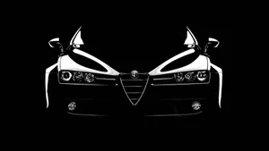 Sleek Alfa Romeo Brera In Vibrant Surroundings Wallpaper