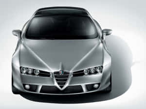 Sleek Alfa Romeo Brera On The Road Wallpaper