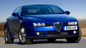 Sleek Alfa Romeo Brera Sports Coupe Wallpaper