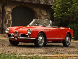 Sleek Alfa Romeo Spider Convertible Wallpaper