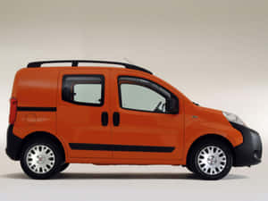 Sleek And Efficient Fiat Fiorino In Action Wallpaper