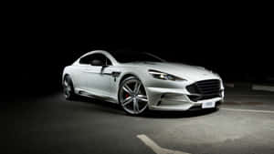 Sleek And Elegant Aston Martin Rapide S In Action Wallpaper