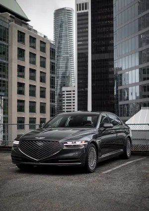 Sleek And Elegant Genesis G90 Luxury Sedan Wallpaper