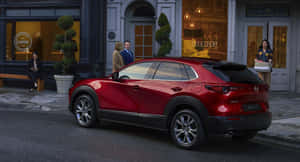 Sleek And Elegant Mazda Cx-30 Suv Wallpaper