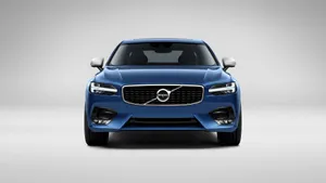 Sleek And Elegant Volvo V70 In Natural Setting Wallpaper