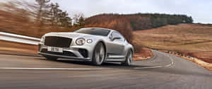 Sleek And Luxurious Bentley Continental Gt Wallpaper